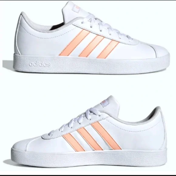 adidas gazelle silver green womens Kids' VL Court 3.0